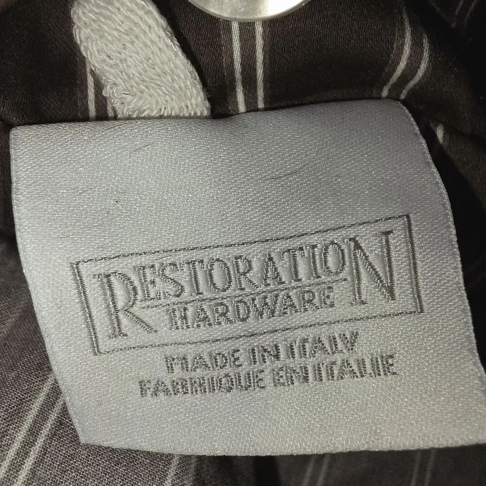 Restoration Hardware over shoes ︎please